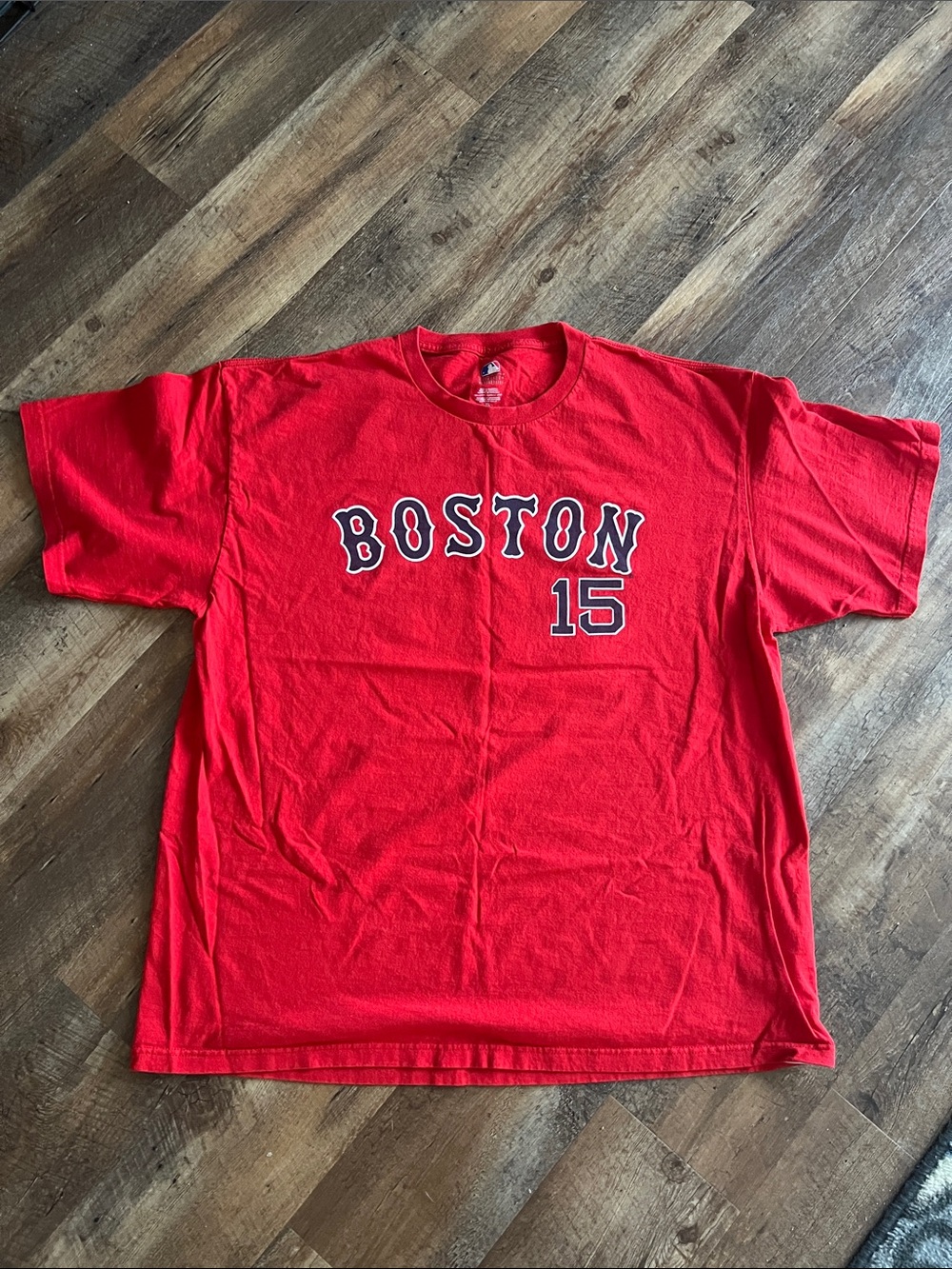 Boston Red Sox Dustin Pedroia shirt XL
